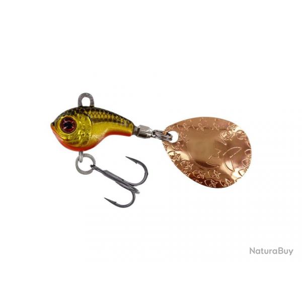 Leurre Westin DropBite Tungsten Spin Tail Jig 13g 13g Gold Rush 2cm