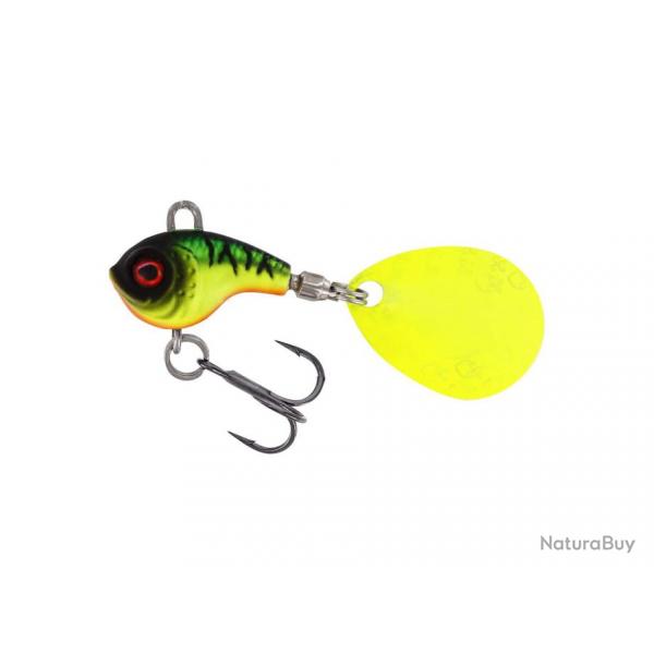 Leurre Westin DropBite Tungsten Spin Tail Jig 18g 18g Firetiger 2,2cm