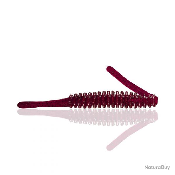 Leurre Souple Reins Kick Ringer 3" - 7,5cm 7,5cm Par 15 #027 Blood