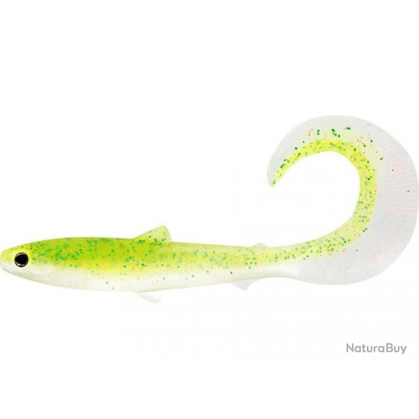 Leurre Souple Westin Bullteez Curltail 14cm 14cm 15g Sparkling Chartreuse