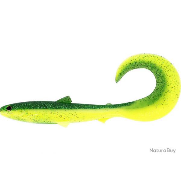 Leurre Souple Westin Bullteez Curltail 14cm 14cm 15g Fireflash