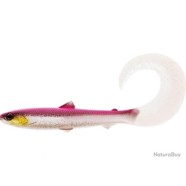 Leurre Souple Westin Bullteez Curltail 14cm 14cm 15g Pink Headlight
