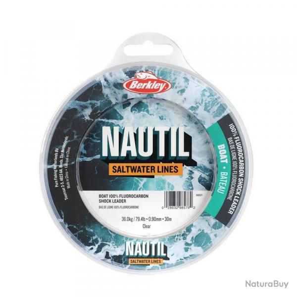 Fluorocarbone Berkley Nautil Boat Shockleader 36kg 0.90mm