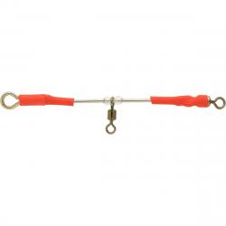 Émerillon à agrafe Daiwa URFE Rouge 20kg 7cm par 3