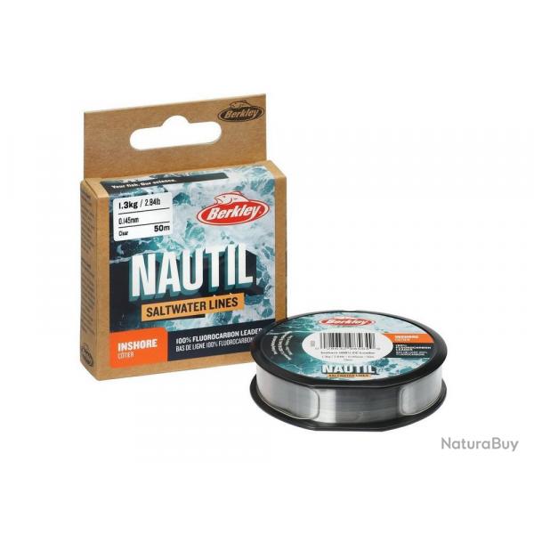 Fluorocarbone Berkley Nautil Inshore 4,2kg 0,255 mm