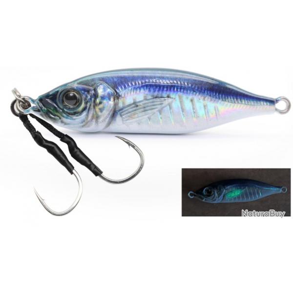 Jig Mer Little Jack Metal Adict 06 60g 60g Aji Glow Fin