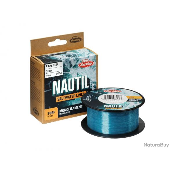 Nylon Berkley Nautil Surf Monofilament 300m 25/100 300m 4.9 kg