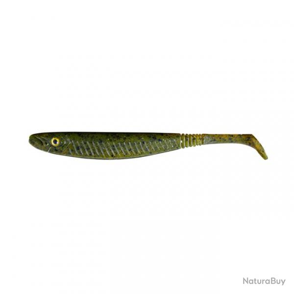 Leurre Souple Fishus Espetit Soft Shad 12cm 12cm GPB - Green Pumpkin Black Flake 9,7g