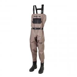Waders Respirants Daiwa 3 couches avec bottes L