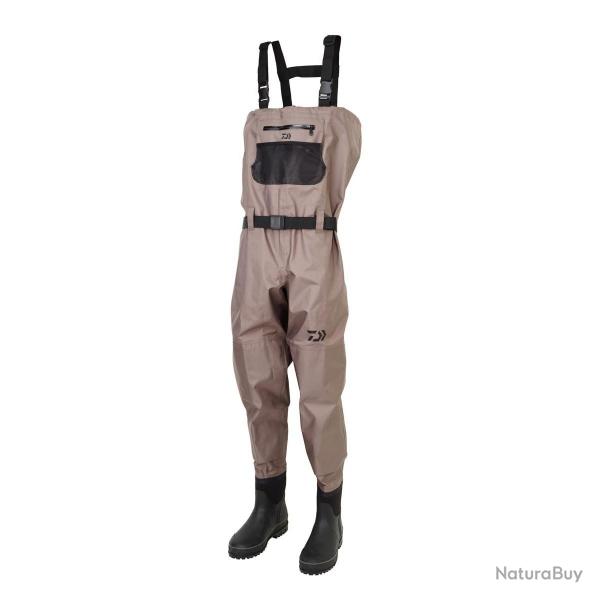 Waders Respirants Daiwa 3 couches avec bottes L
