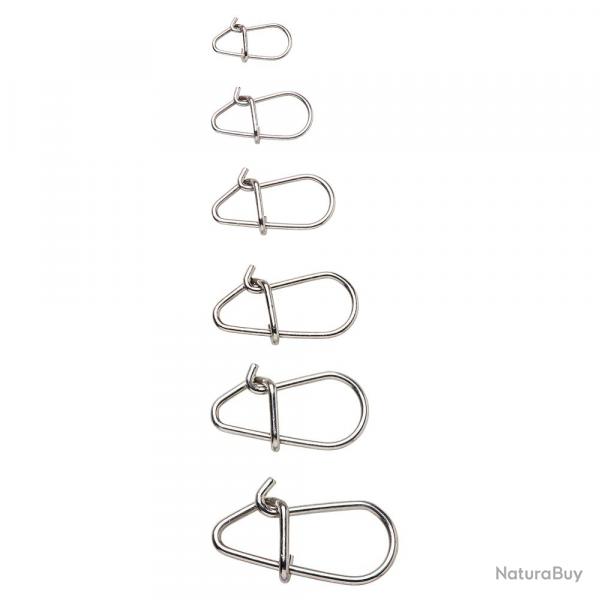 Agrafe Savage Gear Salt Round Snaps M  32kg Par 15