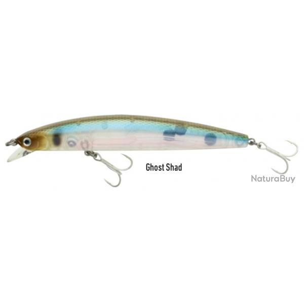 Poisson Nageur Daiwa D'Minnow Floating 13cm Ghost Shad 13cm 23g