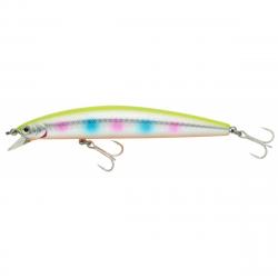 Poisson Nageur Daiwa D'Minnow Floating 13cm 13cm 23g Laser Chart Rainbow
