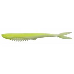 Leurre Souple Gunki Pacemaker 100 10cm 3,3g Lemon Pepper Milk