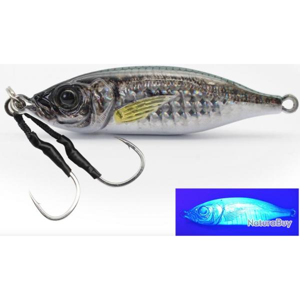 Jig Mer Little Jack Metal Adict 06 20g 20g Hikari Aji UV