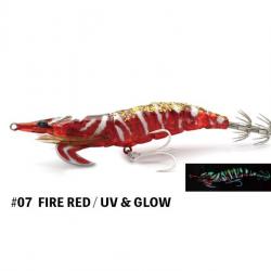 Turlutte Little Jack Onliest 3.0 10,5g 10,5g #07 FIRE RED UV & GLOW