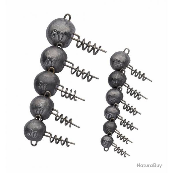 Tte Plombe Berkley Fusion19 Screw-In Head 80g par 2