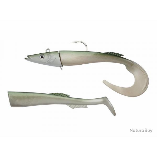 Leurre Souple Berkley Powerbait Power Sandeel 15cm 20g 15cm Kaki 20g