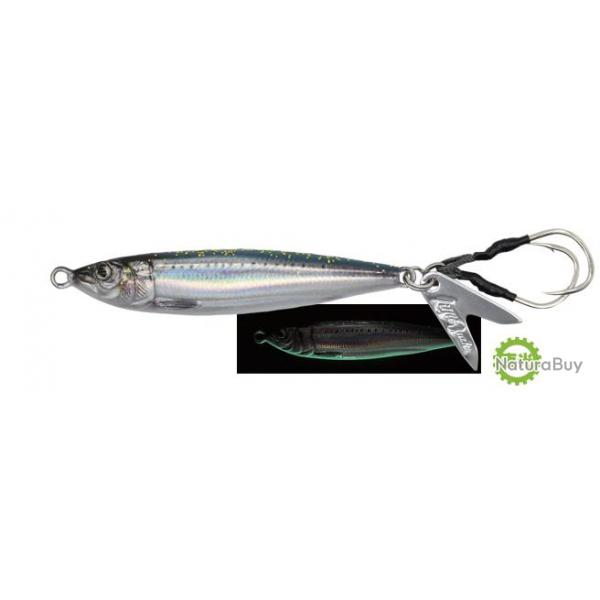 Jig Mer Little Jack Metal Adict Zero 60g 60g Black Glow Sardine 8,2cm