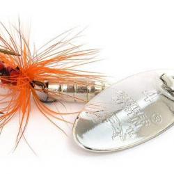 Cuiller Tournante Panther Martin Deluxe Dressed Silver Orange 3,5g Silver Orange