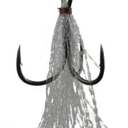 Lot De 40 Hameçons Triples Gamakatsu Treble 13 NS Black - Taille 5 Pour Pêche Au Leurre Et Carnassier
