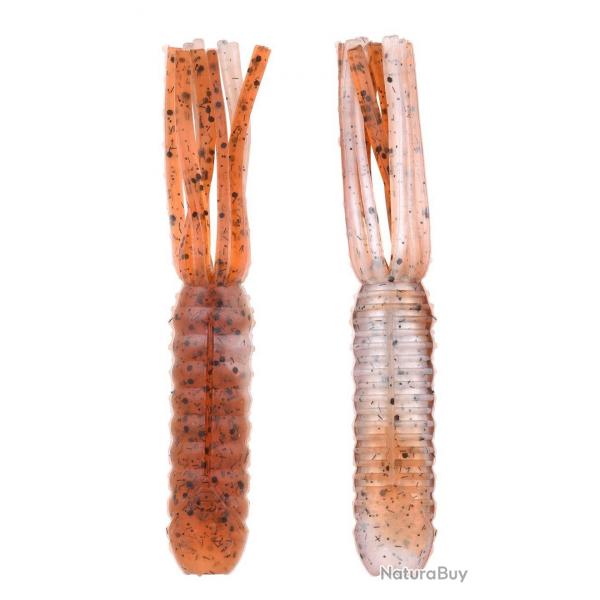 Leurre Souple Spro Scent Series Insta Tube 100 10cm Par 4 Browny