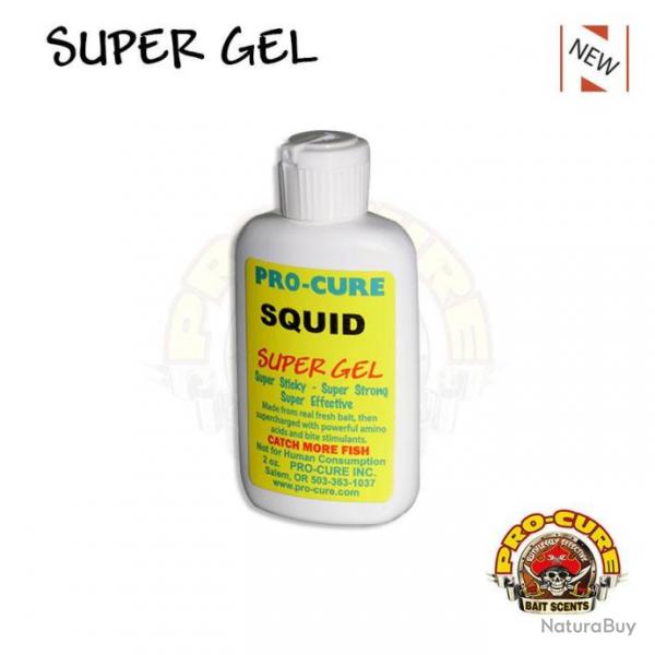 Attractant Pro Cure Super Gel Squid