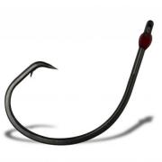 FLASHMER Lot De 100 Hameçons Pour Tête Plombée 90° – Hameçon Forgé Black Nickel – Parfait Pour Leurres Souples & Articulés
