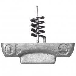 Plomb Spro Zinc Screw-in Softbait Weights 10g par 3