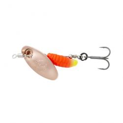 Cuiller Tournante Savage Gear Grub Spinner 5,8g 5,8g Copper Red Yellow