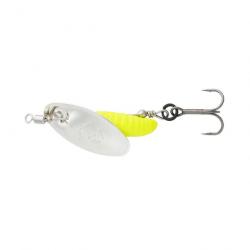 Cuiller Tournante Savage Gear Grub Spinner 5,8g 5,8g Silver Yellow