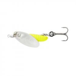 Cuiller Tournante Savage Gear Grub Spinner 5,8g 5,8g Silver Yellow