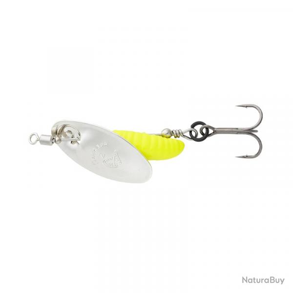 Cuiller Tournante Savage Gear Grub Spinner 5,8g 5,8g Silver Yellow