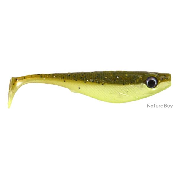 Leurre Souple Spro Iris The Shad 10cm 10cm UV Brown Chartreuse