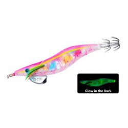 Turlutte Yo-Zuri Egi Aurie Q 3D 3.0 10cm 11g 3.0 Pink Glow (LMSD)