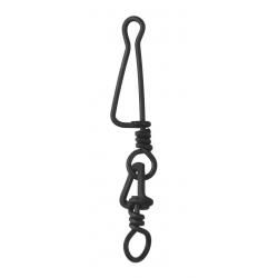 Agrafe Spro Matte Black Italian Snap 6kg 1 par 10