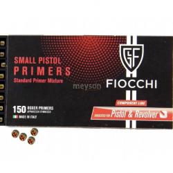 Boite de 150 amorces Small Pistol Fiocchi - Plusieurs dispo