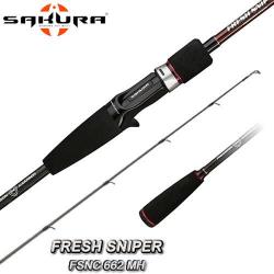 Canne Sakura Fresh Sniper Casting FSNC 662 MH 1.98m 7-30g