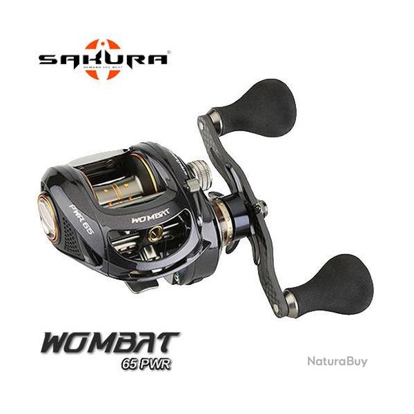 Moulinet Sakura Wombat 65 PWR  Big Bait Casting