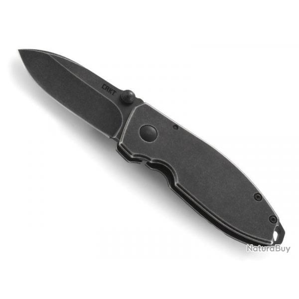 COUTEAU CRKT SQUID NOIR PLIANT ACIER