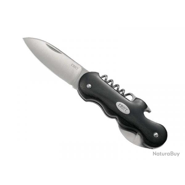 COUTEAU CRKT TRIPLE PLAY 4 FONCTIONS NOIR