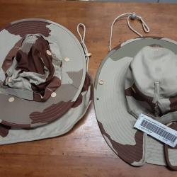 Lot de chapeau de brousse militaire