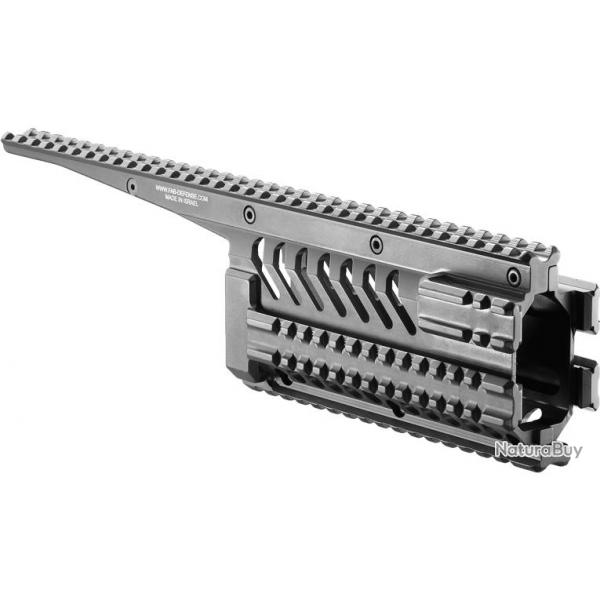 Garde main tactique 6 rails picatinny pour galil