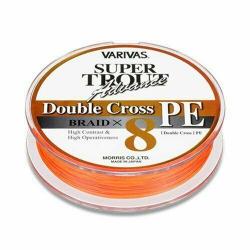 Tresse Varivas Super Trout Double Cross PE Orange PE 1