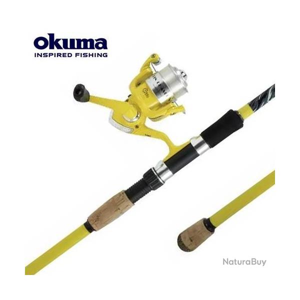 Ensemble Spinning Okuma Fin Chaser X - M Jaune