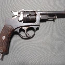 Rare revolver modèle 1887 civil ou modèle 1889/90 - Saint-Etienne à clé - BE