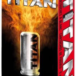 1 boite de 50 munitions Titan 9mm a blanc