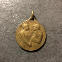médaille La Journée de Paris  JUILLET 1917
