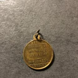 Médaille souvenir de mon passage sur la Seine Hiver 1870 FM