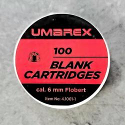 CART 6 MM FLOBERT A BLANC UMAREX boîte de 100